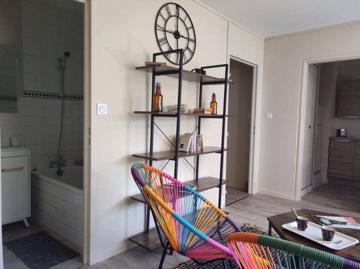 Studio - Meuble Tourisme, Trois Etoiles - 34 M2 Refait A Neuf- Residence Mâcon 外观 照片